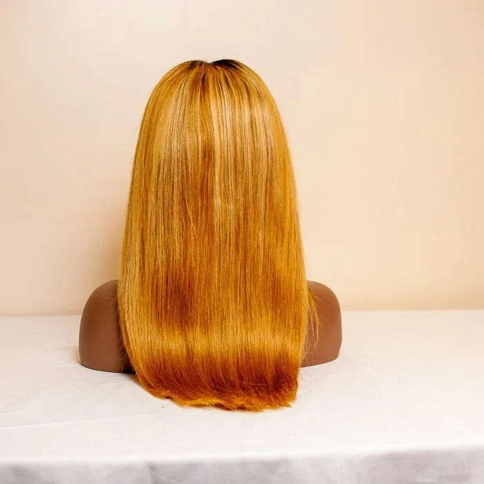 Illustrative photo of a styled wig on a mannequin