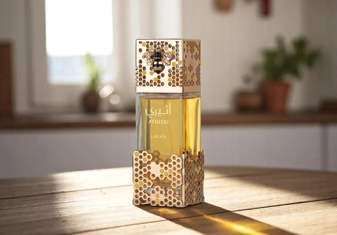 Luxury fragrance campaign image